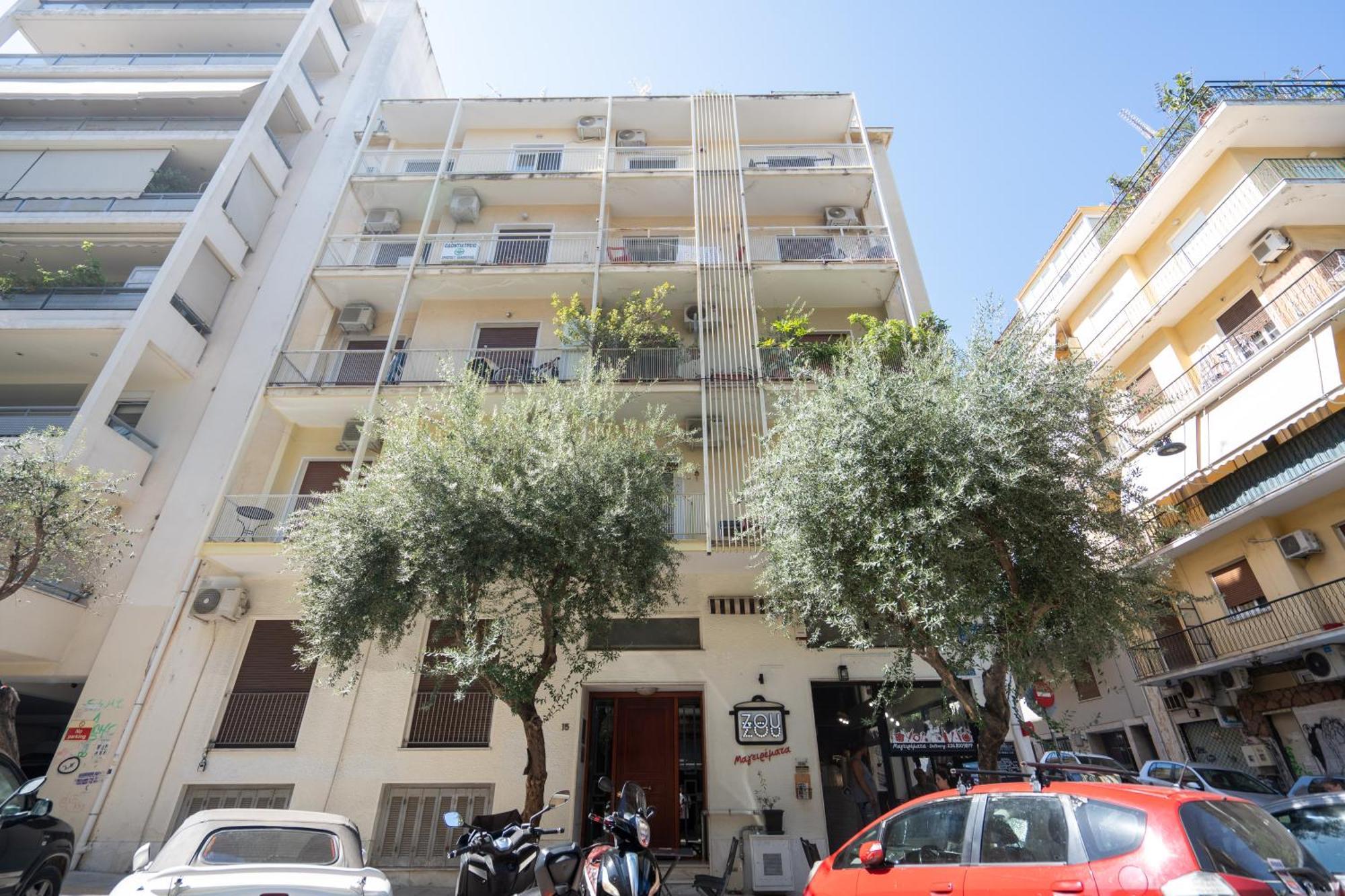 Sophisticated Modern Apt In Athens Center Εξωτερικό φωτογραφία